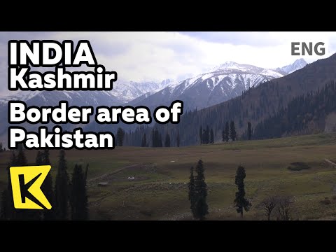 【K】India Travel-Kashmir[인도 여행-카슈미르]인도의 천국 ‘카슈미르’/Border area/Pakistan/Cable car/Ski/Gulmarg/Mountain