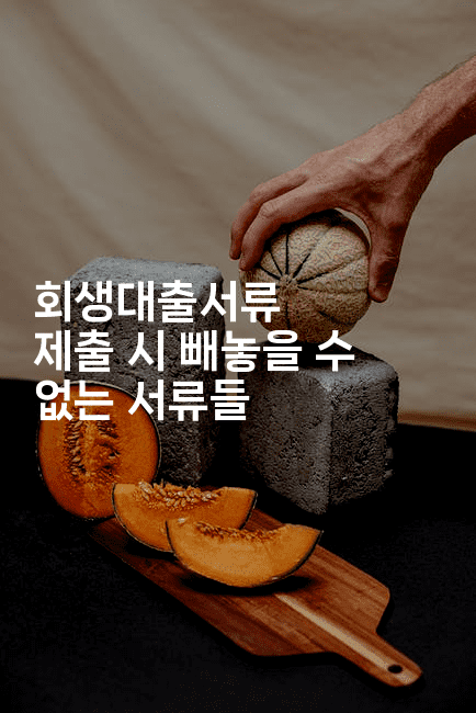 회생대출서류 제출 시 빼놓을 수 없는 서류들-인도라이